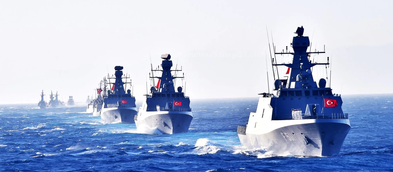 Καταρρέει η ισορροπία στο Αιγαίο: Το 2023 εντάσσεται σε υπηρεσία η πρώτη τουρκική φρεγάτα κλάσης “Ι”